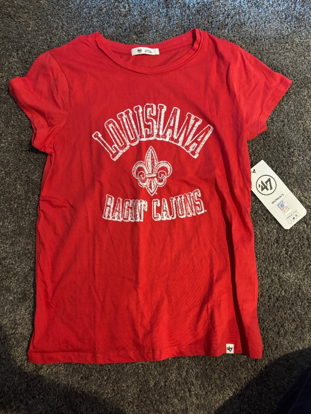 47 Louisiana Cajuns tee
